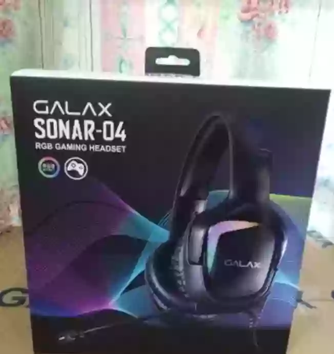 Galax Sonar 04 USB 7.1 Channel RGB wired Gaming Headset with mic